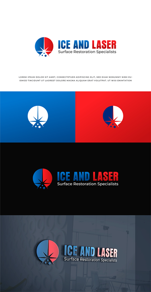 Logo Design by 99 Art.. for Ice and Laser Pty Ltd | Design #35055857