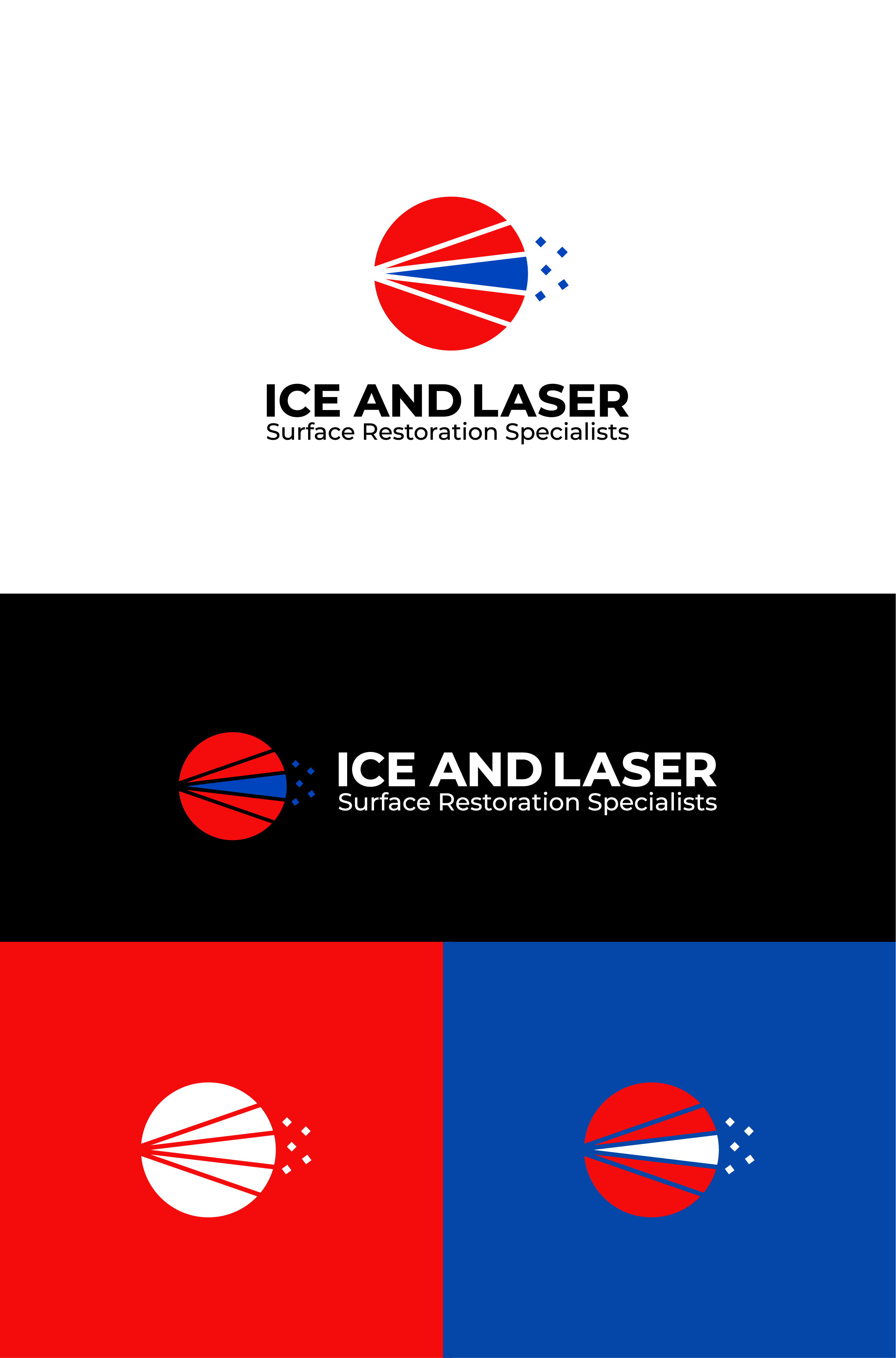 Logo Design by 99 Art.. for Ice and Laser Pty Ltd | Design #35057439