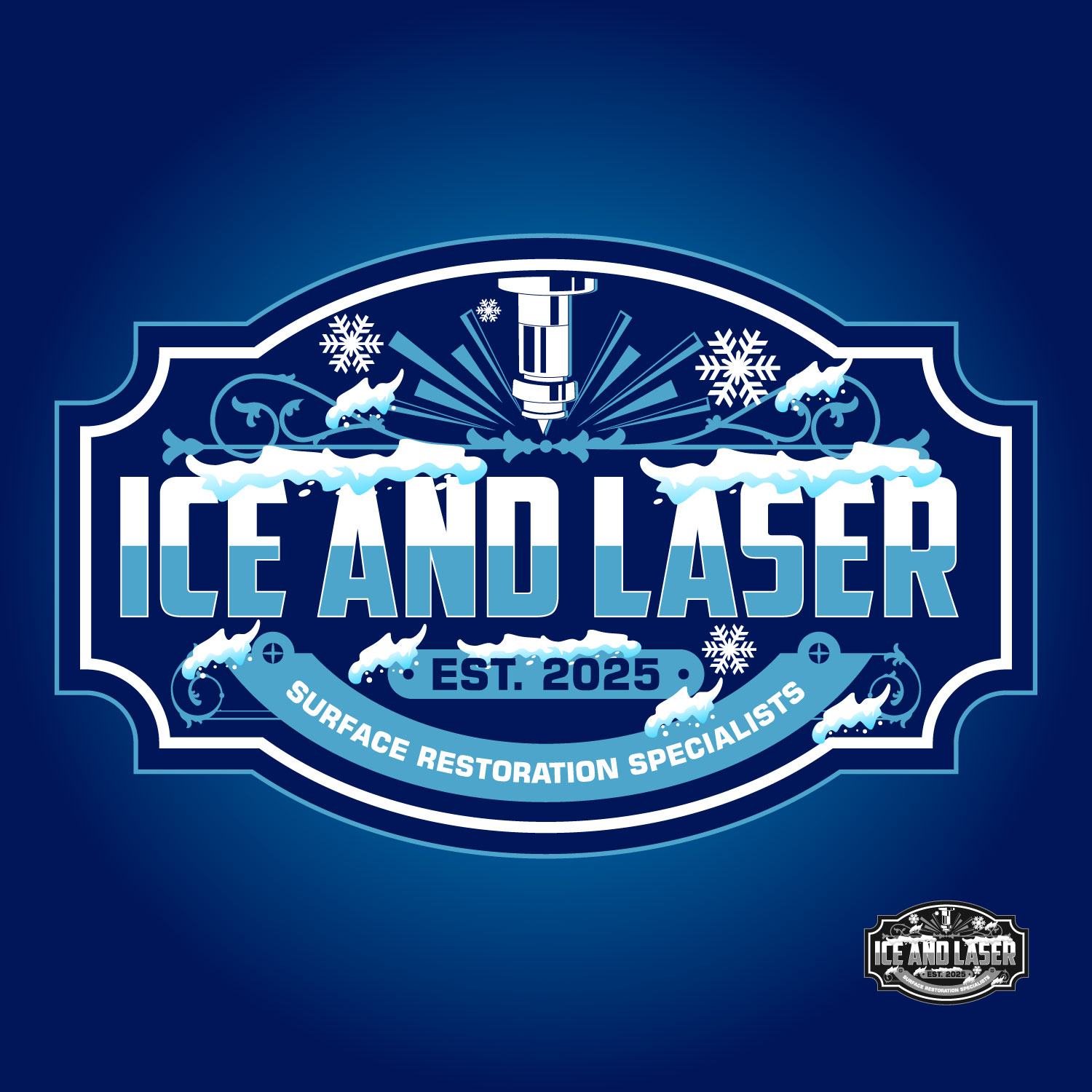 Logo Design by Suvendu.S for Ice and Laser Pty Ltd | Design #35085548