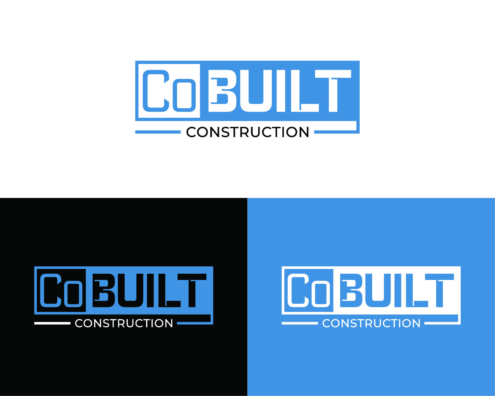 Logo Design by BANI GD for CoBUILT CONSTRUCTION | Design #35039172