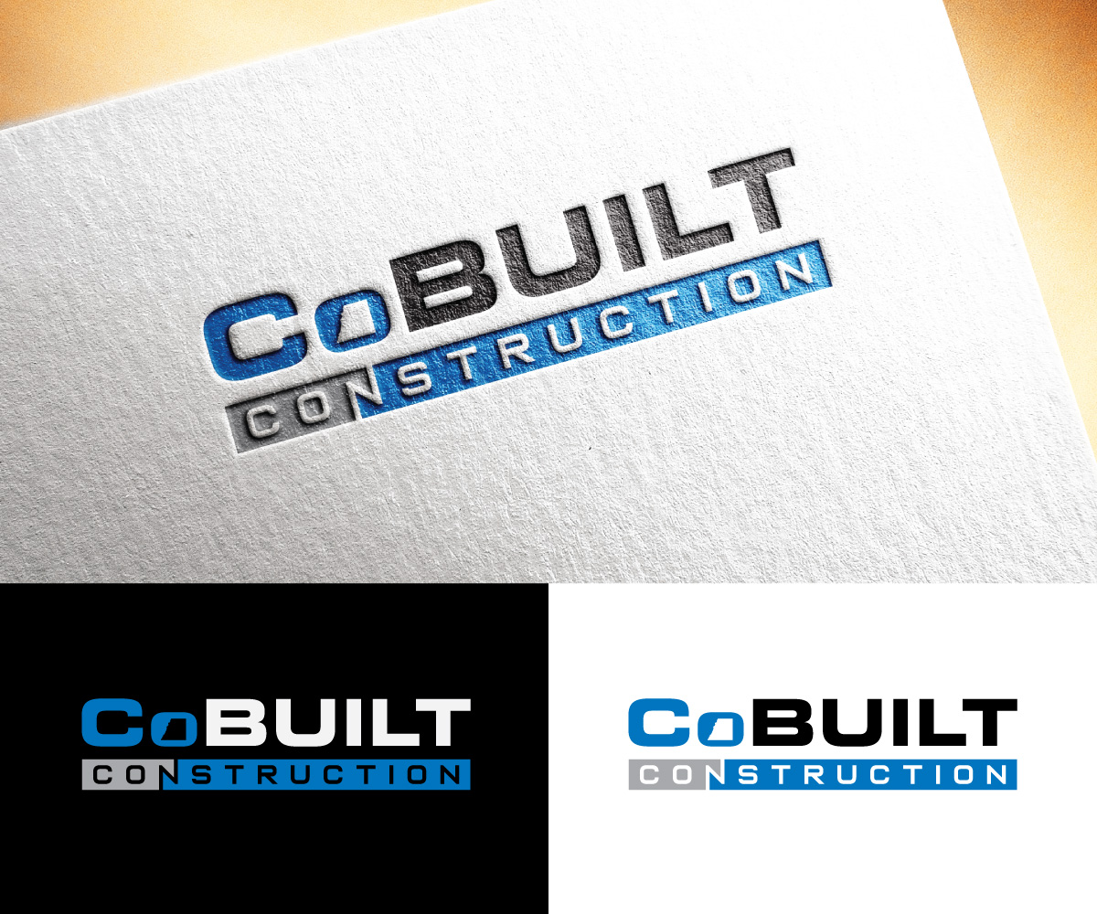 Logo Design by Dot Design 3 for CoBUILT CONSTRUCTION | Design #35036921