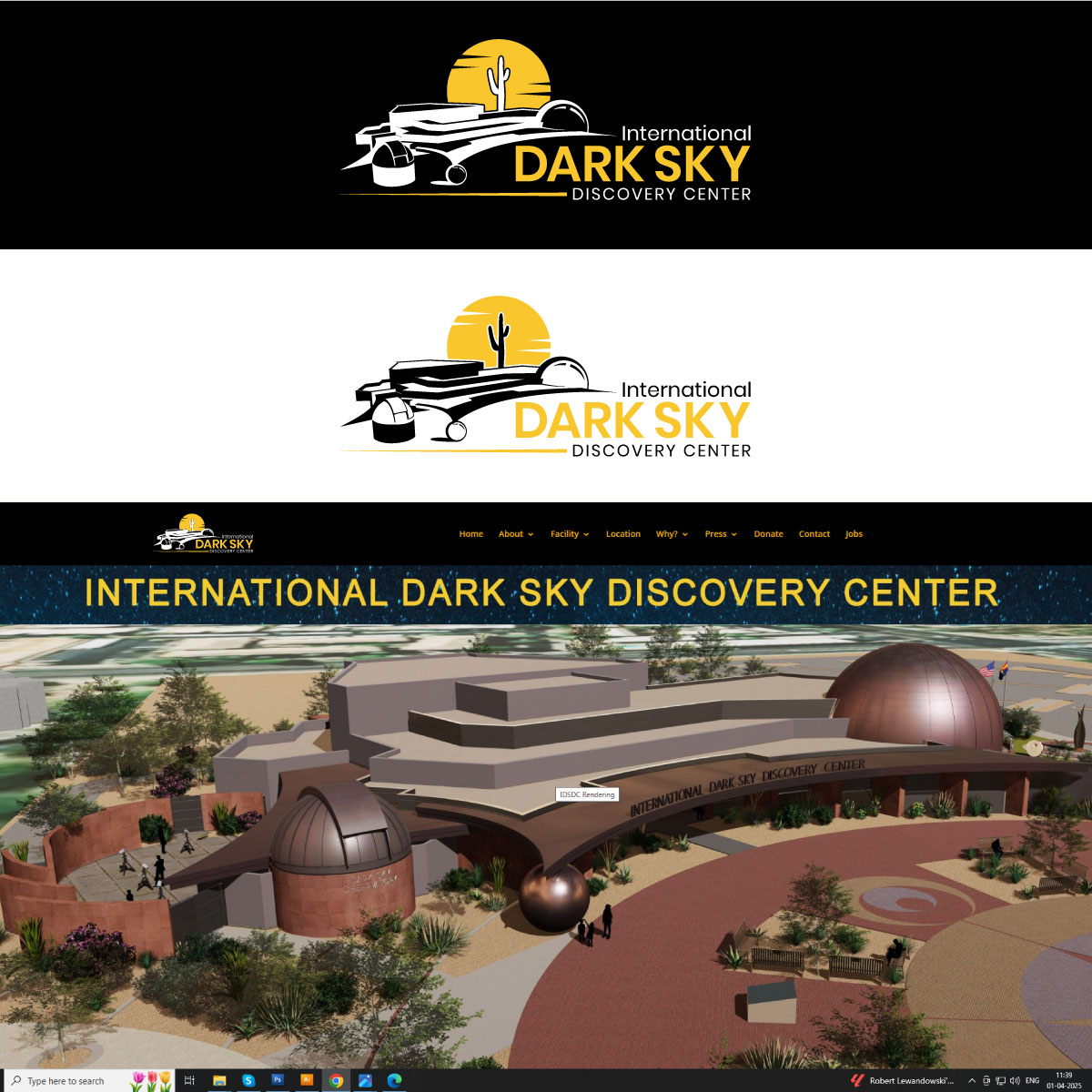 Logo Design by Alex Henry for International Dark Sky Discovery Center | Design #35036204