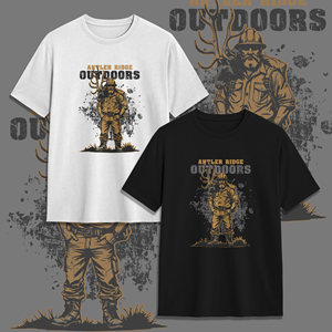 T-shirt Design by V FOUR DESIGN