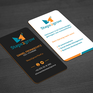 Business Card Design by WellDesign for Steps2grow FlexCo | Design: #35049765