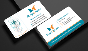 Business Card Design by designer1975 for Steps2grow FlexCo | Design #35038081