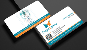Business Card Design by designer1975 for Steps2grow FlexCo | Design: #35038333
