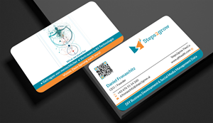 Business Card Design by designer1975 for Steps2grow FlexCo | Design: #35038347