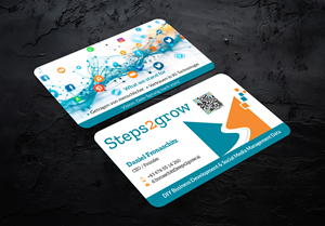 Business Card Design by designer1975 for Steps2grow FlexCo | Design: #35038743