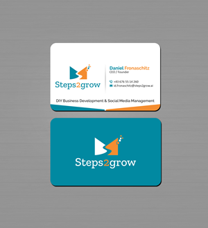 Design de Carte de Visite par Creations Box 2015 pour Steps2grow FlexCo | Design : #35043270