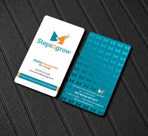 Business Card Design by Creations Box 2015 for Steps2grow FlexCo | Design: #35043288