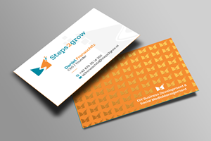 Business Card Design by Creations Box 2015 for Steps2grow FlexCo | Design: #35047639