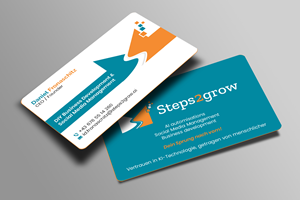Business Card Design by Creations Box 2015 for Steps2grow FlexCo | Design: #35047645