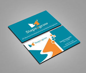Business Card Design by Creations Box 2015 for Steps2grow FlexCo | Design: #35047648