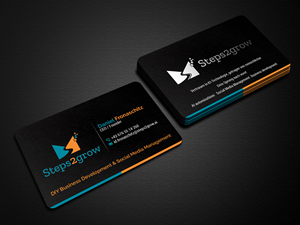 Business Card Design by Creations Box 2015 for Steps2grow FlexCo | Design: #35047650