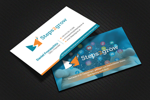 Design de Carte de Visite par Uttom 2 pour Steps2grow FlexCo | Design : #35043140
