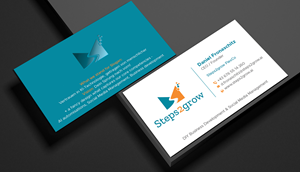 Business Card Design by DesignShout for Steps2grow FlexCo | Design: #35047322