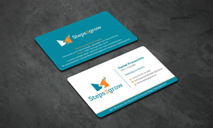 Business Card Design by DesignShout for Steps2grow FlexCo | Design: #35047384