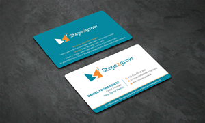 Design de Carte de Visite par DesignShout pour Steps2grow FlexCo | Design : #35047385