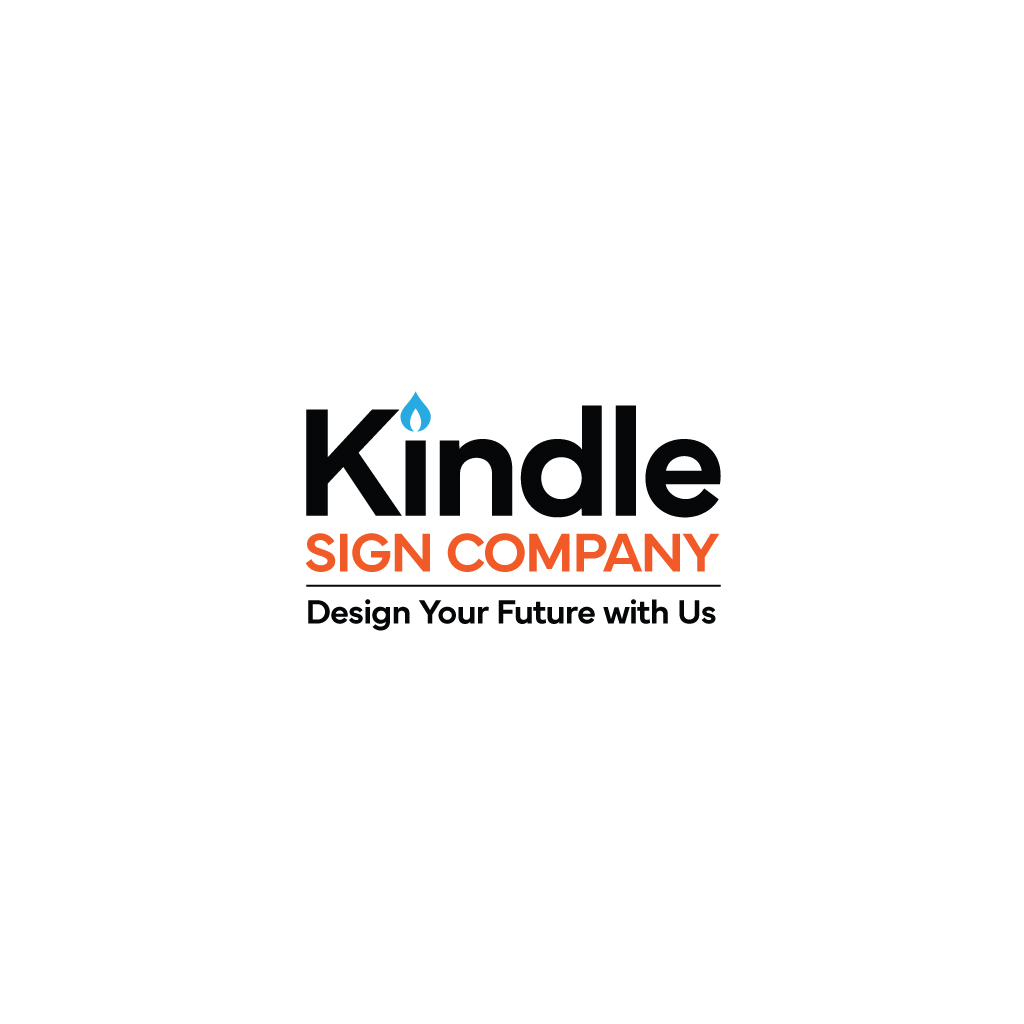 Logo Design by JohnnyCactus for Kindle Sign Company | Design #35047926