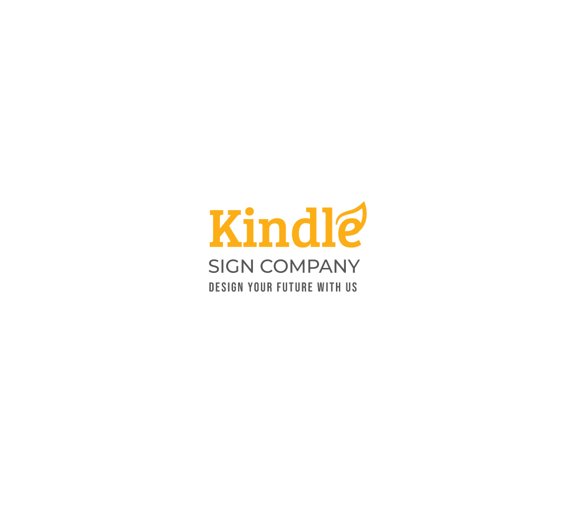 Logo Design by coloratura for Kindle Sign Company | Design #35046299
