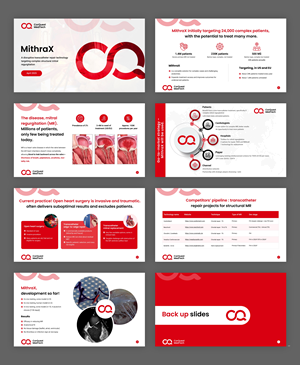 Diseño de PowerPoint por pb para CorQuest MedTech srl | Diseño: #35061058