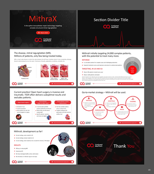 Diseño de PowerPoint por pb para CorQuest MedTech srl | Diseño: #35061063