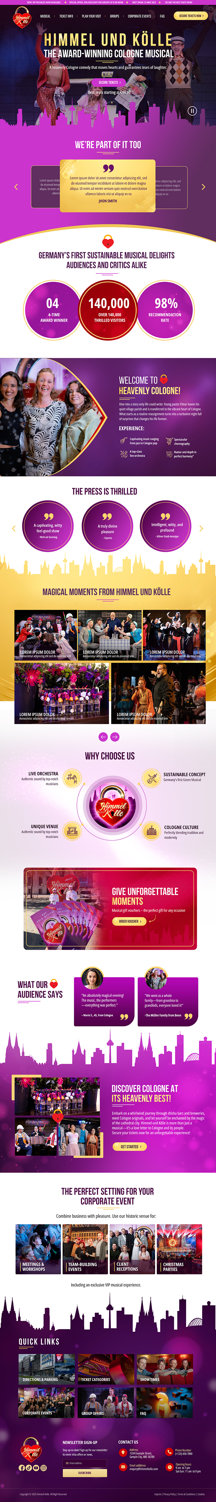 Web Design by Blue Sparrow for apiro Entertainment GmbH&Co.KG  | Design #35043244