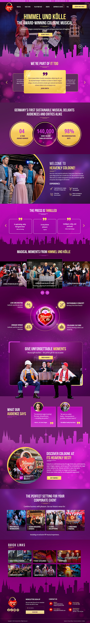 Web-Design von Blue Sparrow für apiro Entertainment GmbH&Co.KG  | Design: #35043245