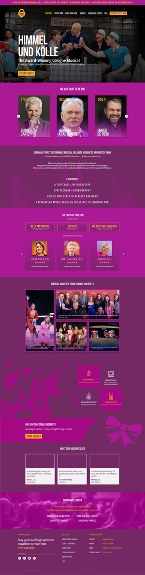 Web-Design von pipsh für apiro Entertainment GmbH&Co.KG  | Design: #35055465