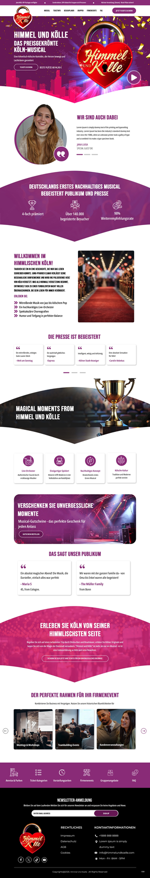 Web-Design von pb für apiro Entertainment GmbH&Co.KG  | Design: #35044348