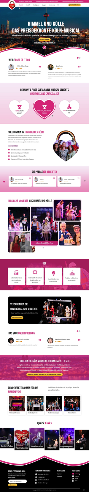Web-Design von pb für apiro Entertainment GmbH&Co.KG  | Design: #35044349
