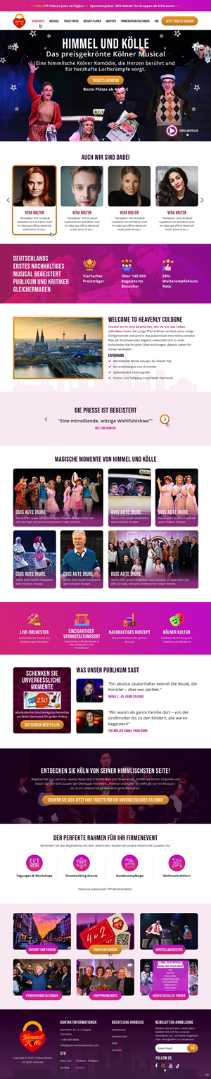 Web-Design von pb für apiro Entertainment GmbH&Co.KG  | Design: #35044364