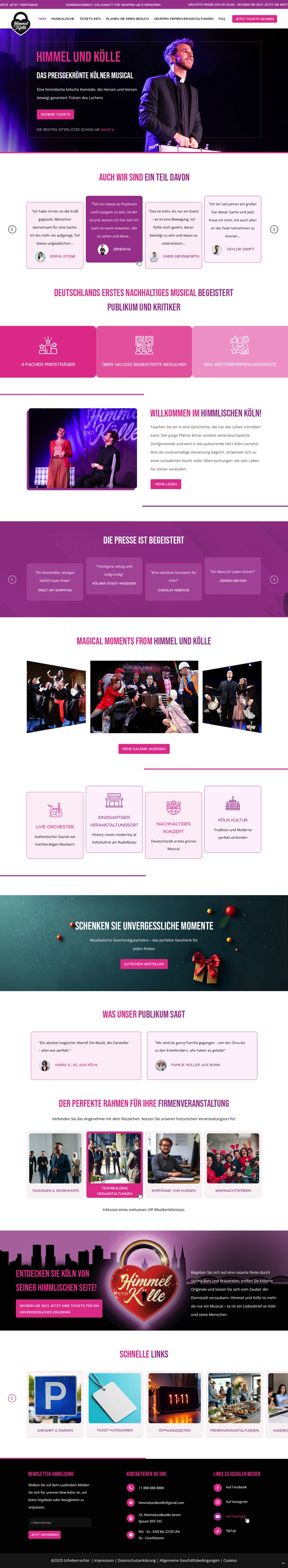 Web Design by pb for apiro Entertainment GmbH&Co.KG  | Design #35044370