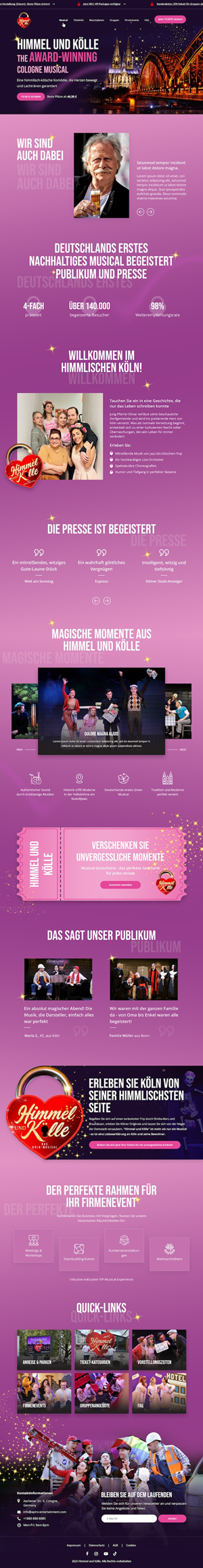 Web-Design von pb für apiro Entertainment GmbH&Co.KG  | Design: #35049729