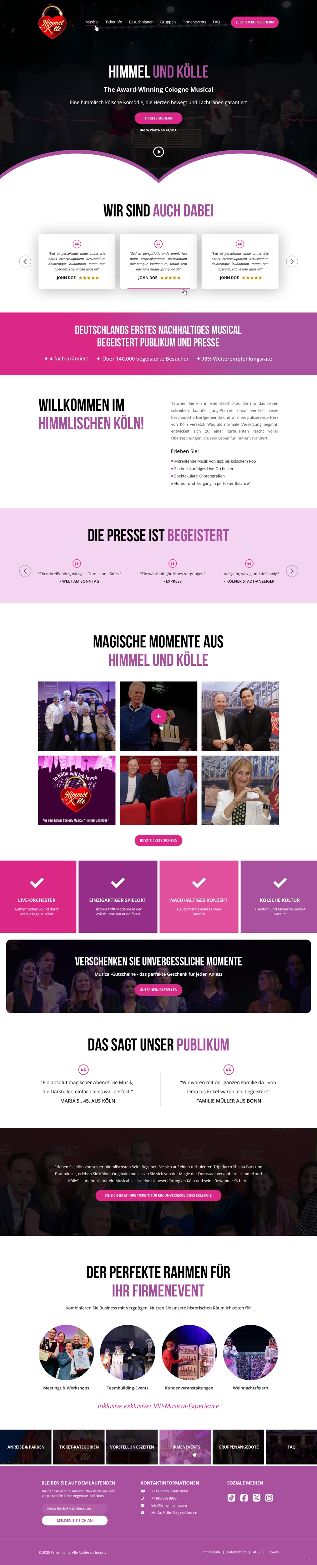 Web Design by pb for apiro Entertainment GmbH&Co.KG  | Design #35049800