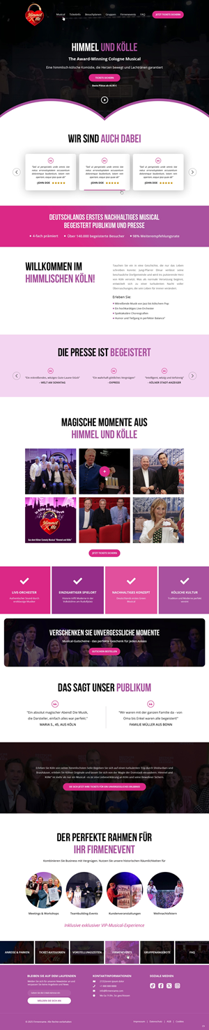 Web-Design von pb für apiro Entertainment GmbH&Co.KG  | Design: #35049800