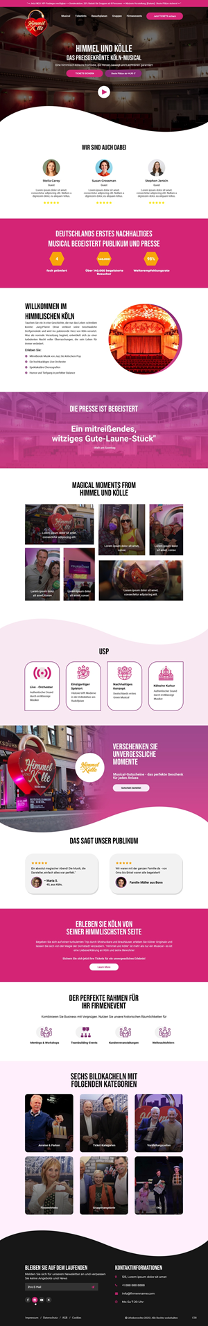 Web-Design von pb für apiro Entertainment GmbH&Co.KG  | Design: #35049801