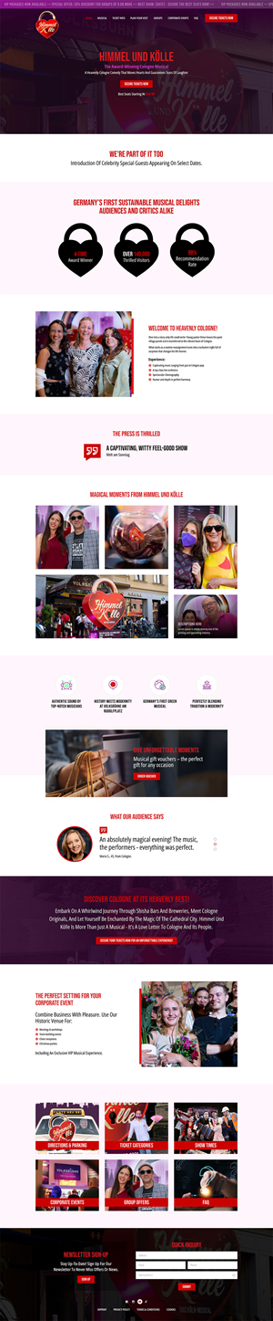 Web-Design von Ved Web Services für apiro Entertainment GmbH&Co.KG  | Design: #35049144