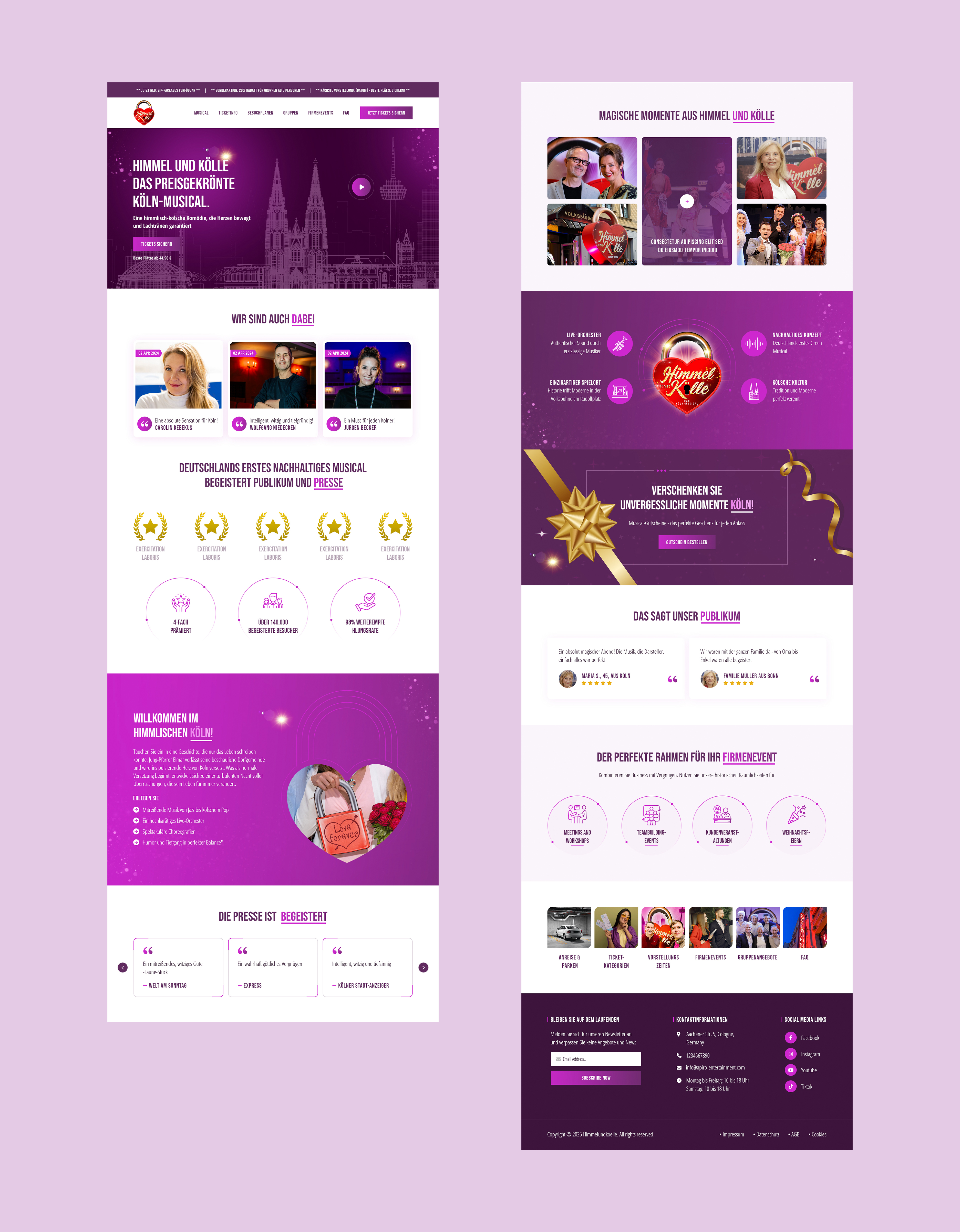 Web Design by sai.designer87 for apiro Entertainment GmbH&Co.KG  | Design #35048316