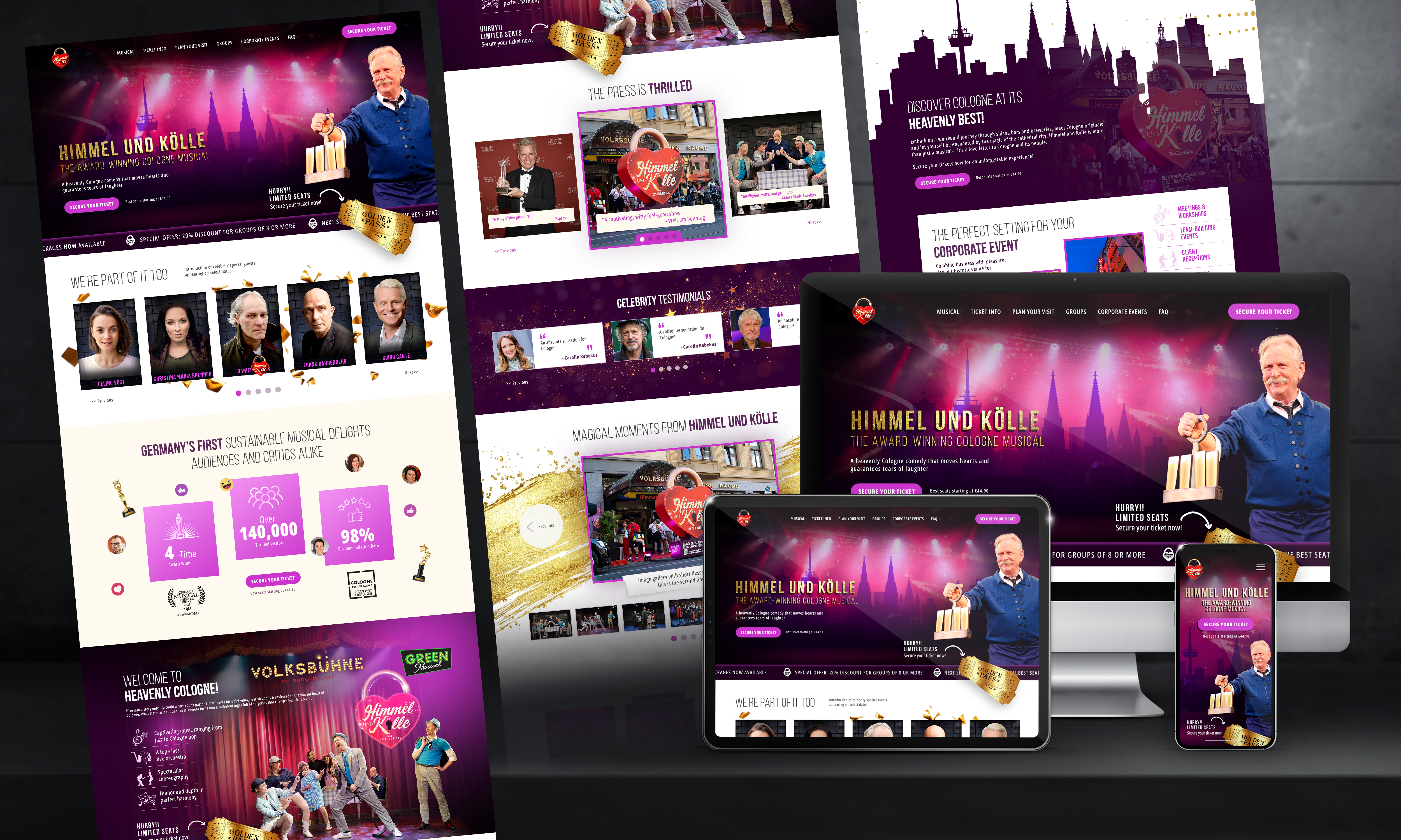 Web Design by Surjith Sachith for apiro Entertainment GmbH&Co.KG  | Design #35061977