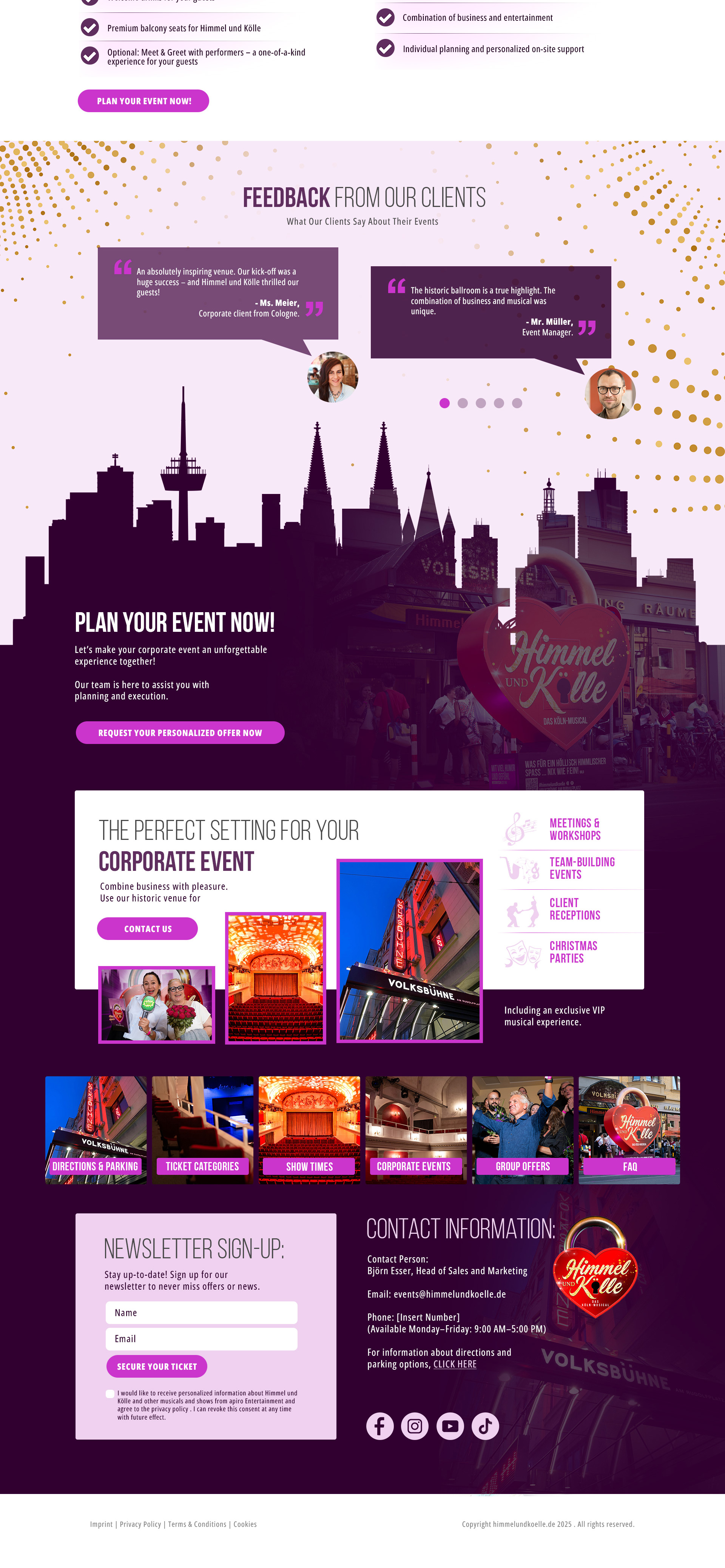 Web Design by Surjith Sachith for apiro Entertainment GmbH&Co.KG  | Design #35125966