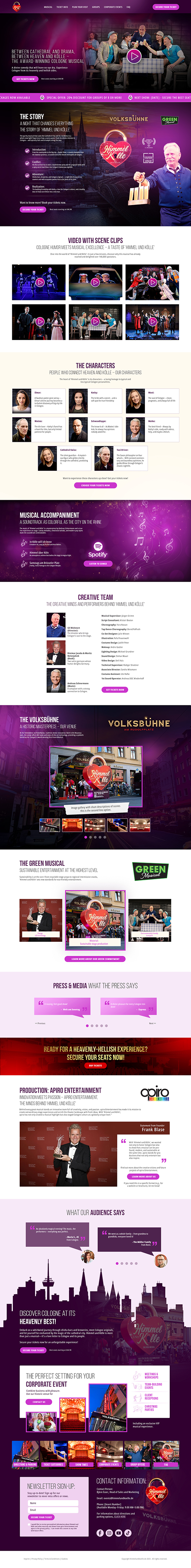 Diseño Web por Surjith Sachith para apiro Entertainment GmbH&Co.KG  | Diseño #35169492