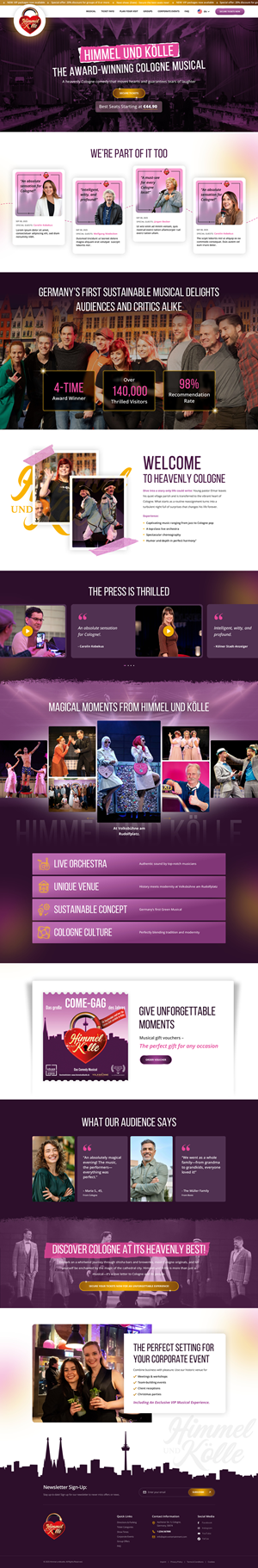 Web-Design von SAC-D für apiro Entertainment GmbH&Co.KG  | Design: #35053477