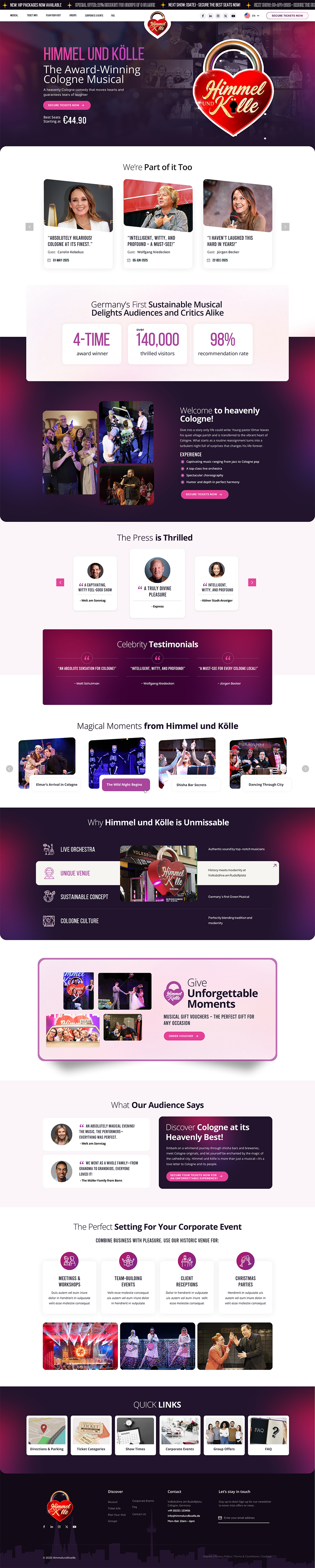 Web Design by SAC-D for apiro Entertainment GmbH&Co.KG  | Design #35053478