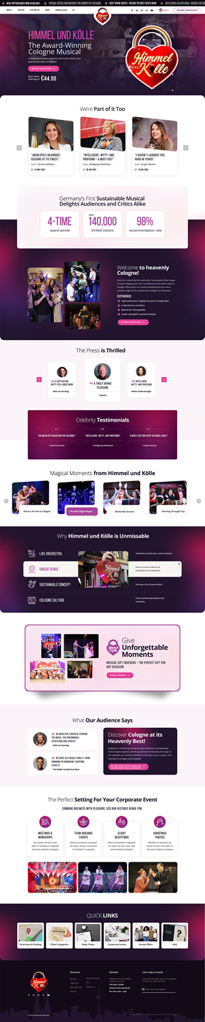 Web-Design von SAC-D für apiro Entertainment GmbH&Co.KG  | Design: #35053478