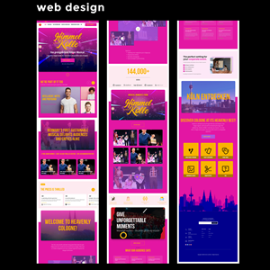 Web-Design von Andre Swaby Creative Studio für apiro Entertainment GmbH&Co.KG  | Design: #35071007