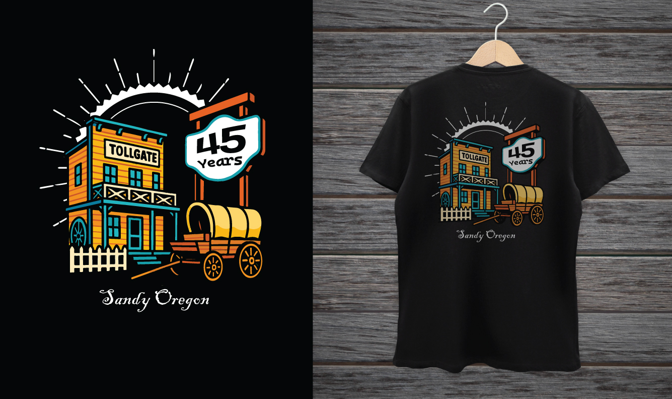T-shirt Design by 10Design for Tollgate Inn Inc. | Design #35056493