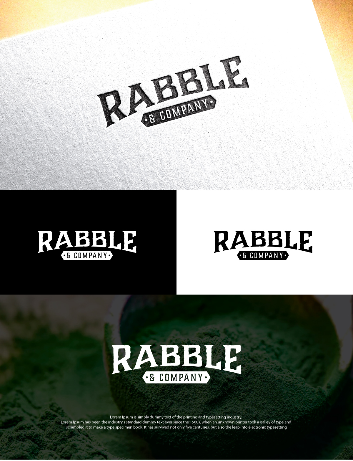 Logo Design by sol design2 for Rabble & Company  | Design #35041122