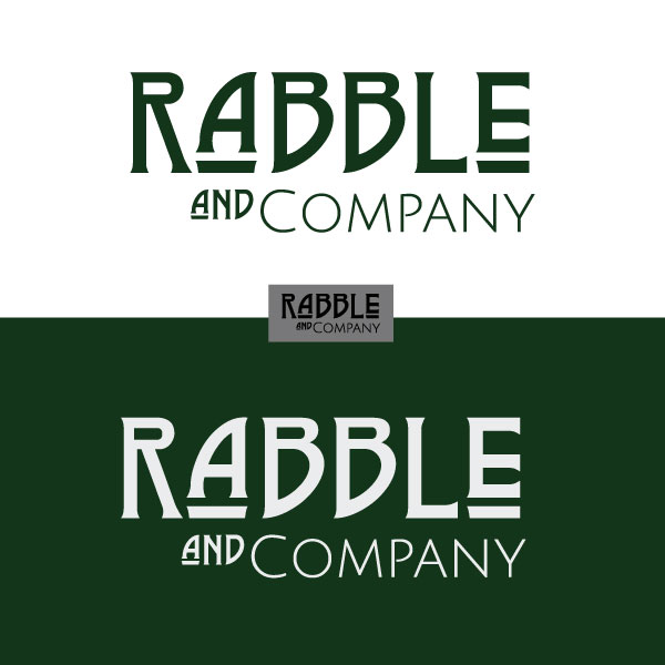 Logo Design by Mardzy for Rabble & Company  | Design #35044109