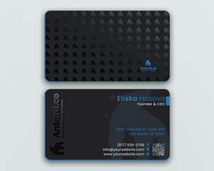 Business Card Design by DesignerShahadat for this project | Design: #35055568